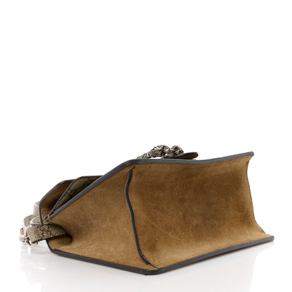 Gucci GG Supreme Monogram Small Dionysus Top Handle Bag Taupe 4 of 11