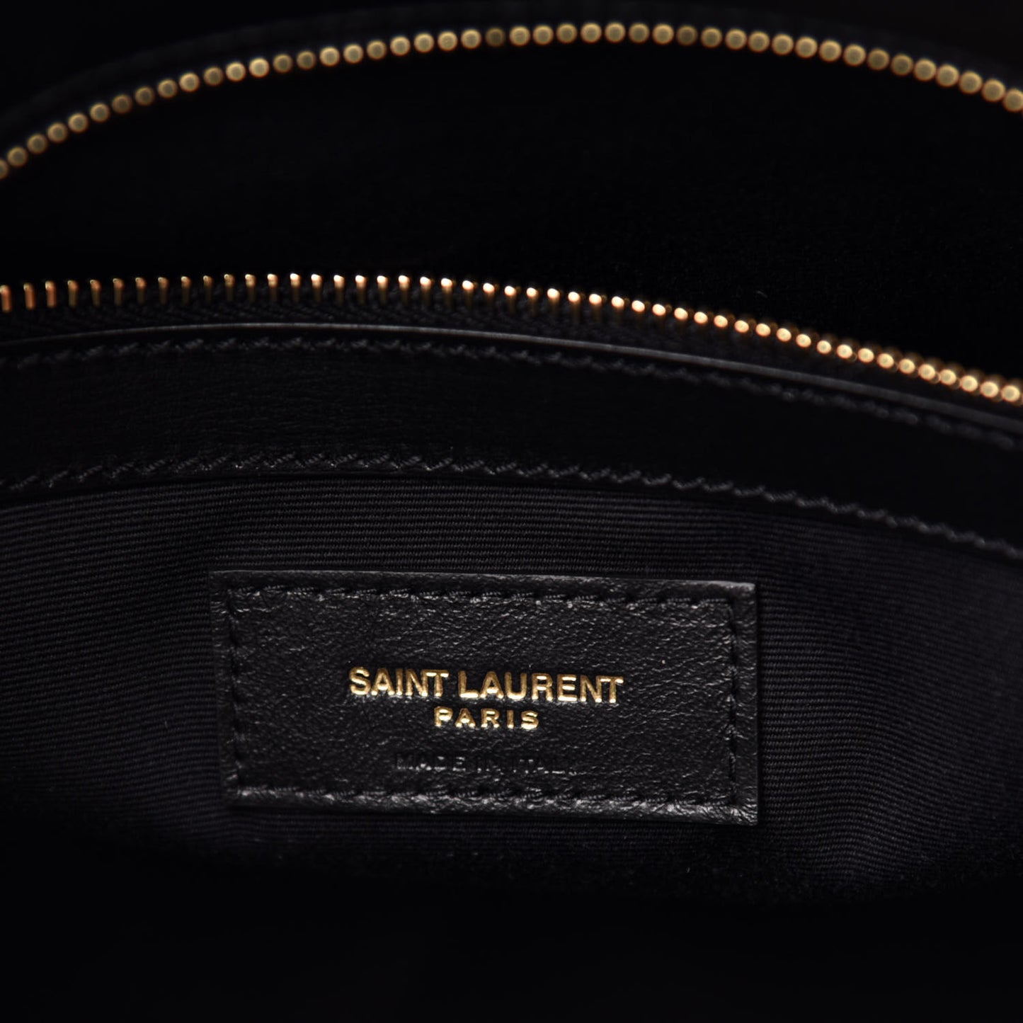 Calfskin Small Manhattan Shopper Tote Black