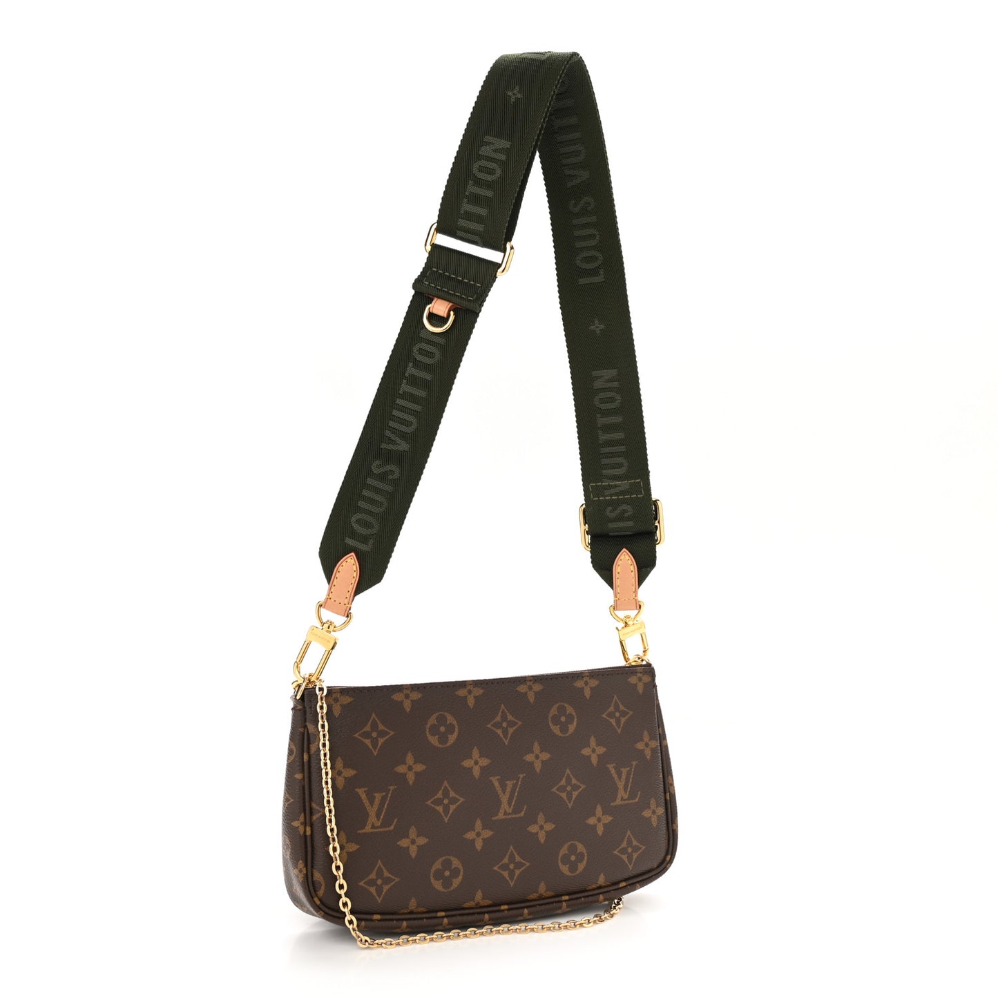 Monogram Multi Pochette Accessories Kaki