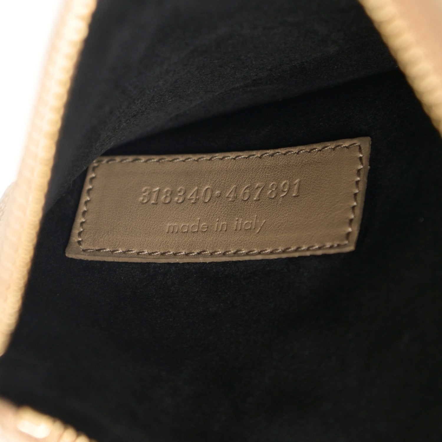 Saint Laurent Calfskin Suede North South Reversible Shopping Tote Beige Black 8 of 17