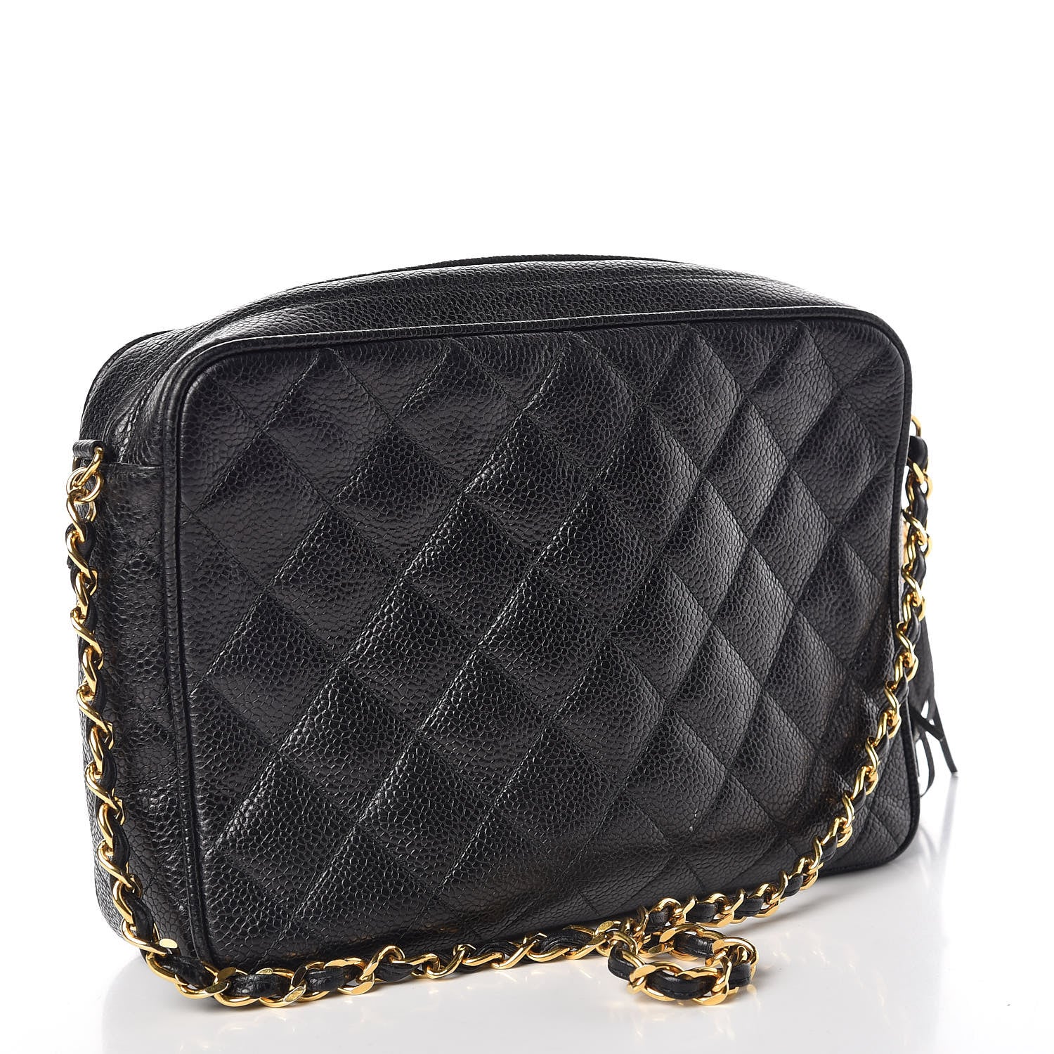 Chanel Caviar Quilted Camera Case Black 3 of 16