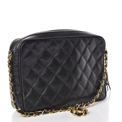 Chanel Caviar Quilted Camera Case Black 3 of 16