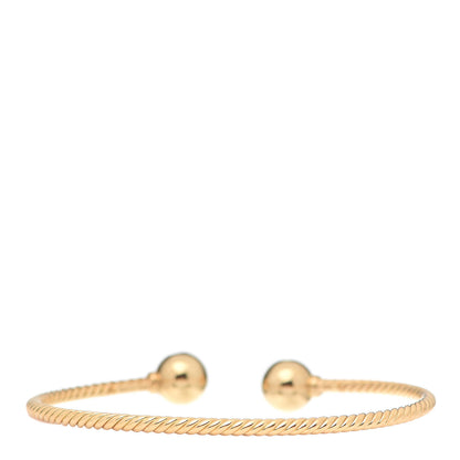 David Yurman 18K Yellow Gold 8.5mm Solari Bracelet 3 of 4