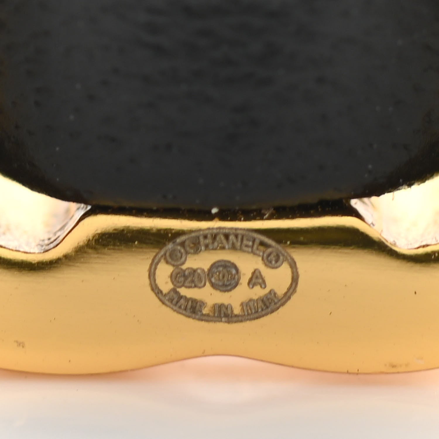 Chanel Lambskin More Is More Cuff Bracelet Black Gold 4 of 4