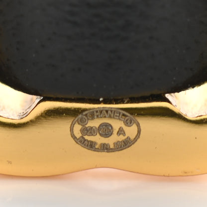 Chanel Lambskin More Is More Cuff Bracelet Black Gold 4 of 4
