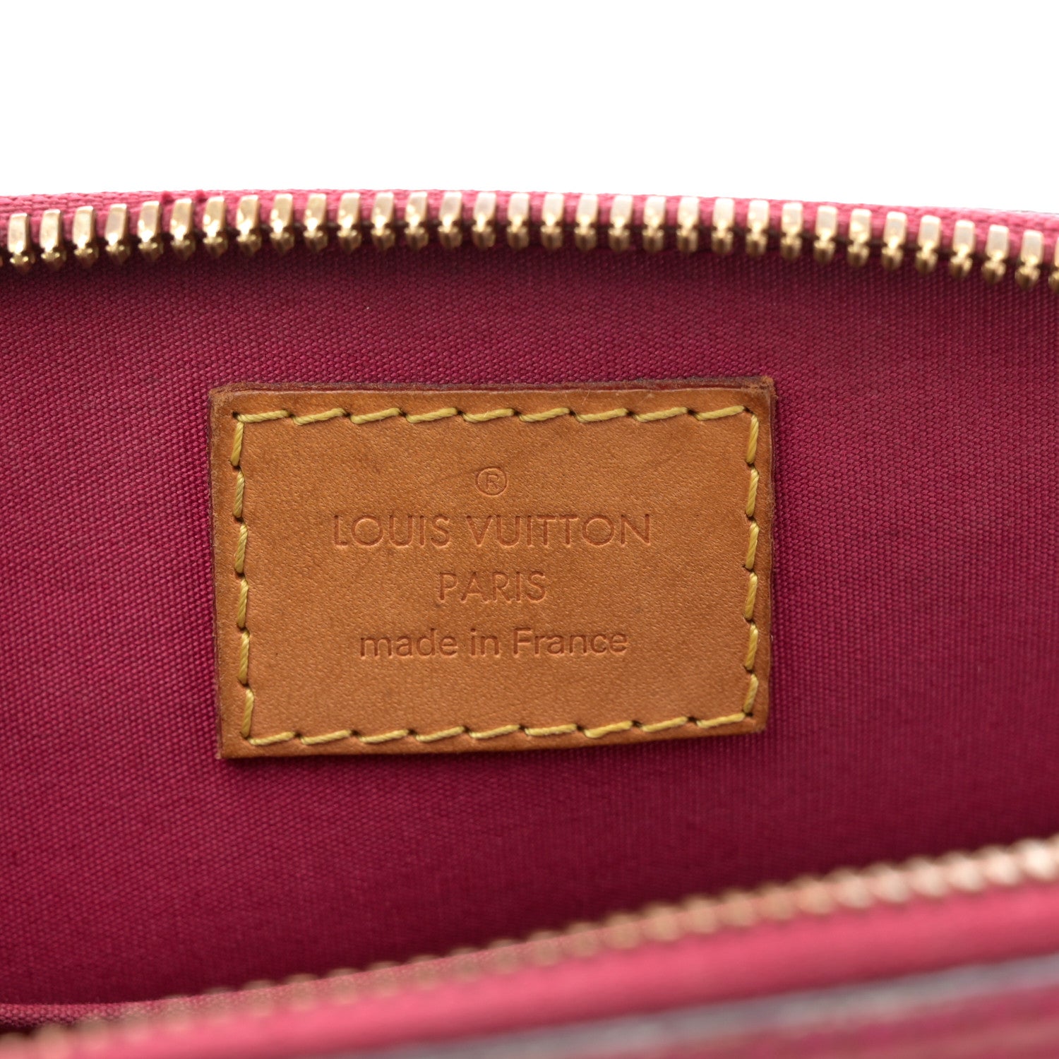 Louis Vuitton Vernis Alma BB Rose Indien 6 of 14