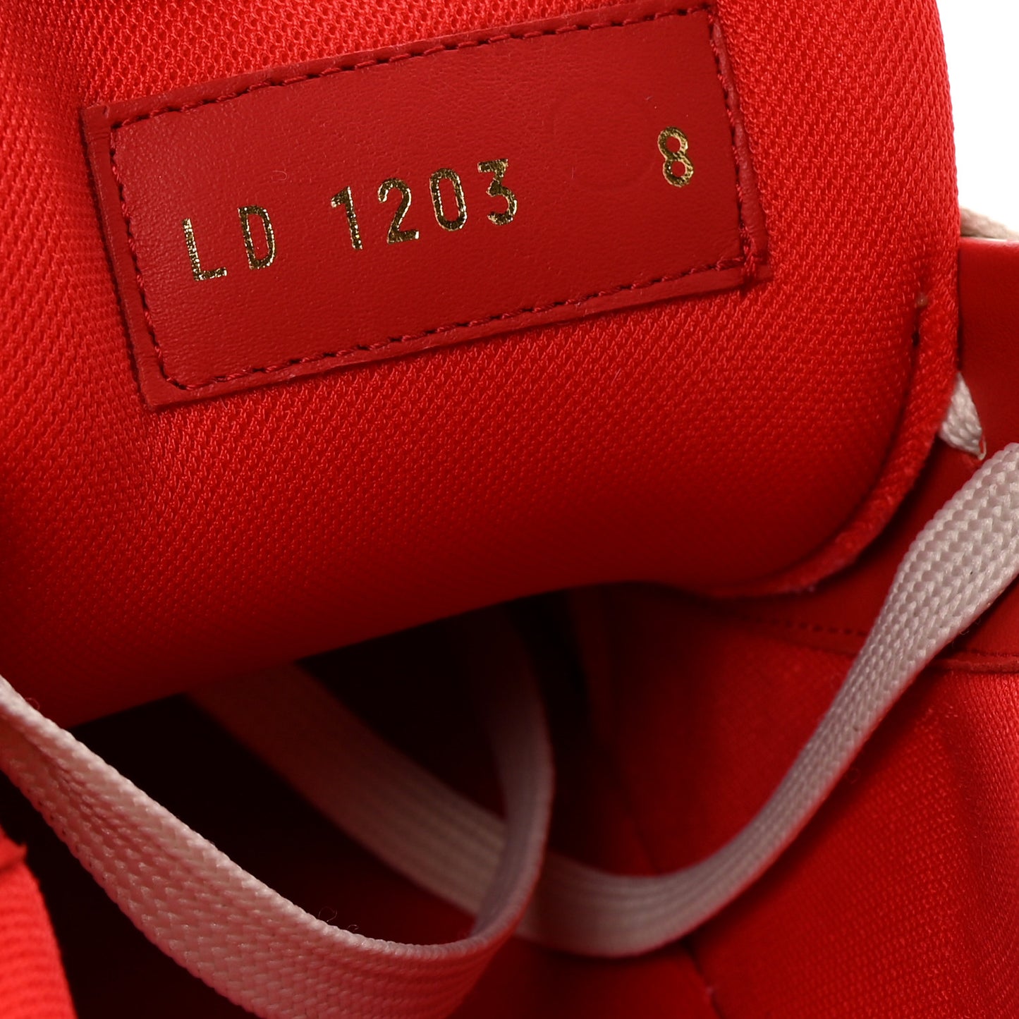 Calfskin Graffiti Mens LV Trainer Sneakers 8 Rouge
