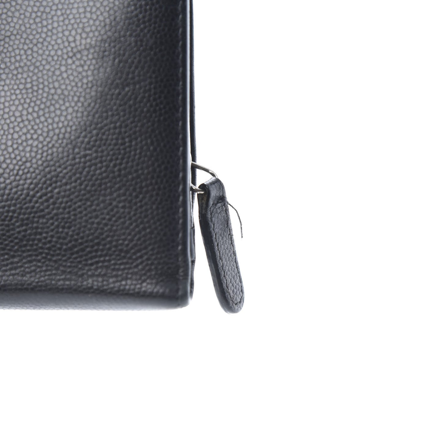 Caviar Sevruga French Compact Wallet Black