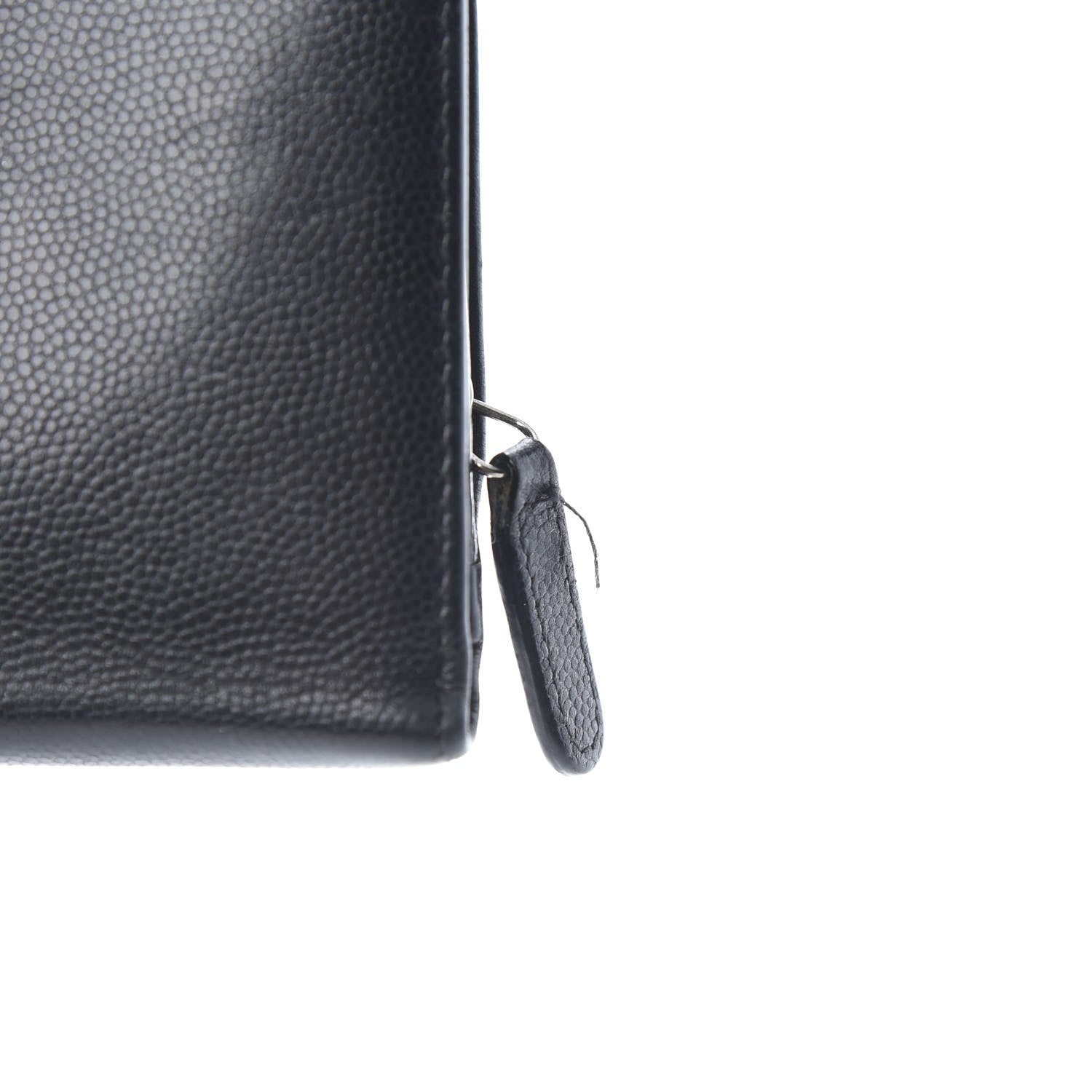Chanel Caviar Sevruga French Compact Wallet Black 14 of 15