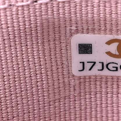 Chanel Caviar Quilted Flap Card Holder Wallet Light Pink 6 of 9