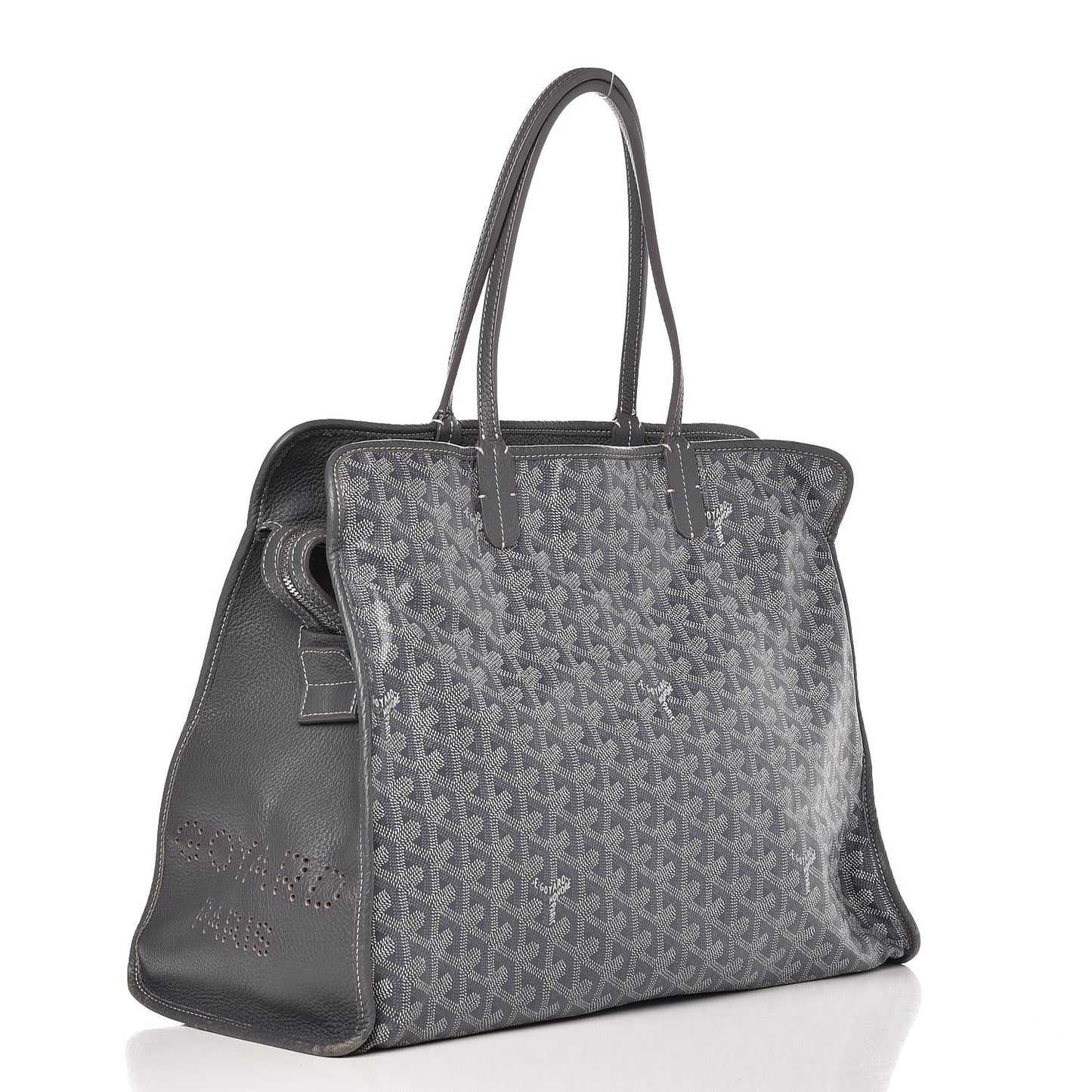 Goyardine Sac Hardy Pet Carrier PM Grey