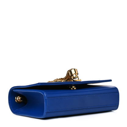 Saint Laurent Calfskin Small Classic Monogram Kate Tassel Satchel Royal Blue 4 of 16