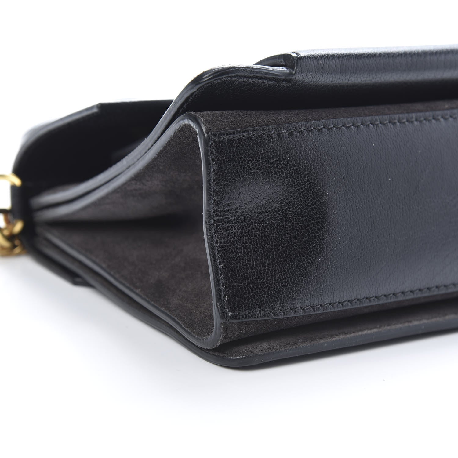 Givenchy Goatskin Suede Small GV3 Shoulder Bag Black 8 of 11
