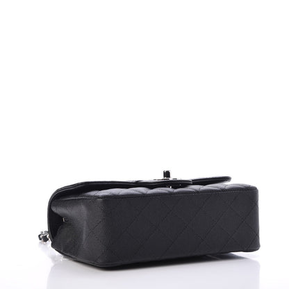 Chanel Caviar Quilted Mini Rectangular Flap Black 4 of 7