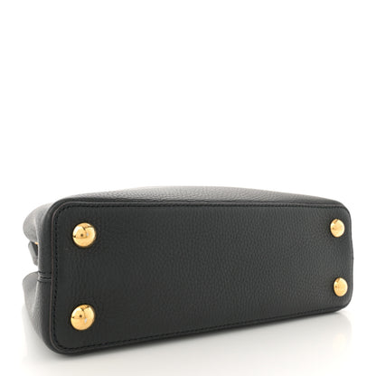 Louis Vuitton Taurillon Capucines BB Black 4 of 11