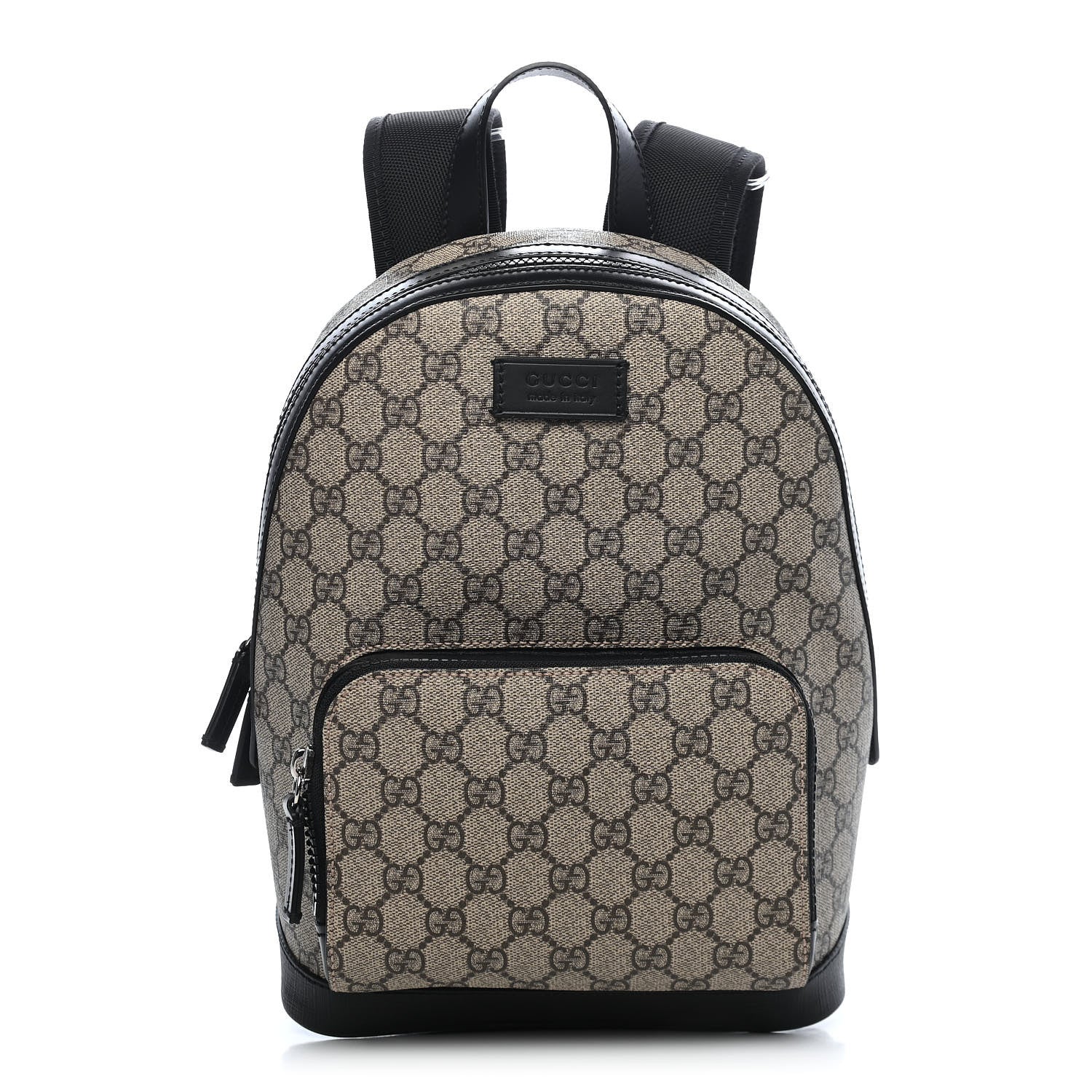 Gucci GG Supreme Monogram Small Eden Day Backpack Black 1 of 9
