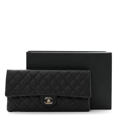 Chanel Caviar Quilted Flap Clutch Black 11 of 11