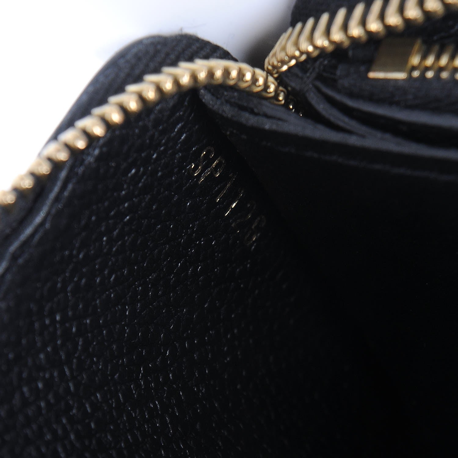 Louis Vuitton Empreinte Clemence Wallet Black 7 of 7
