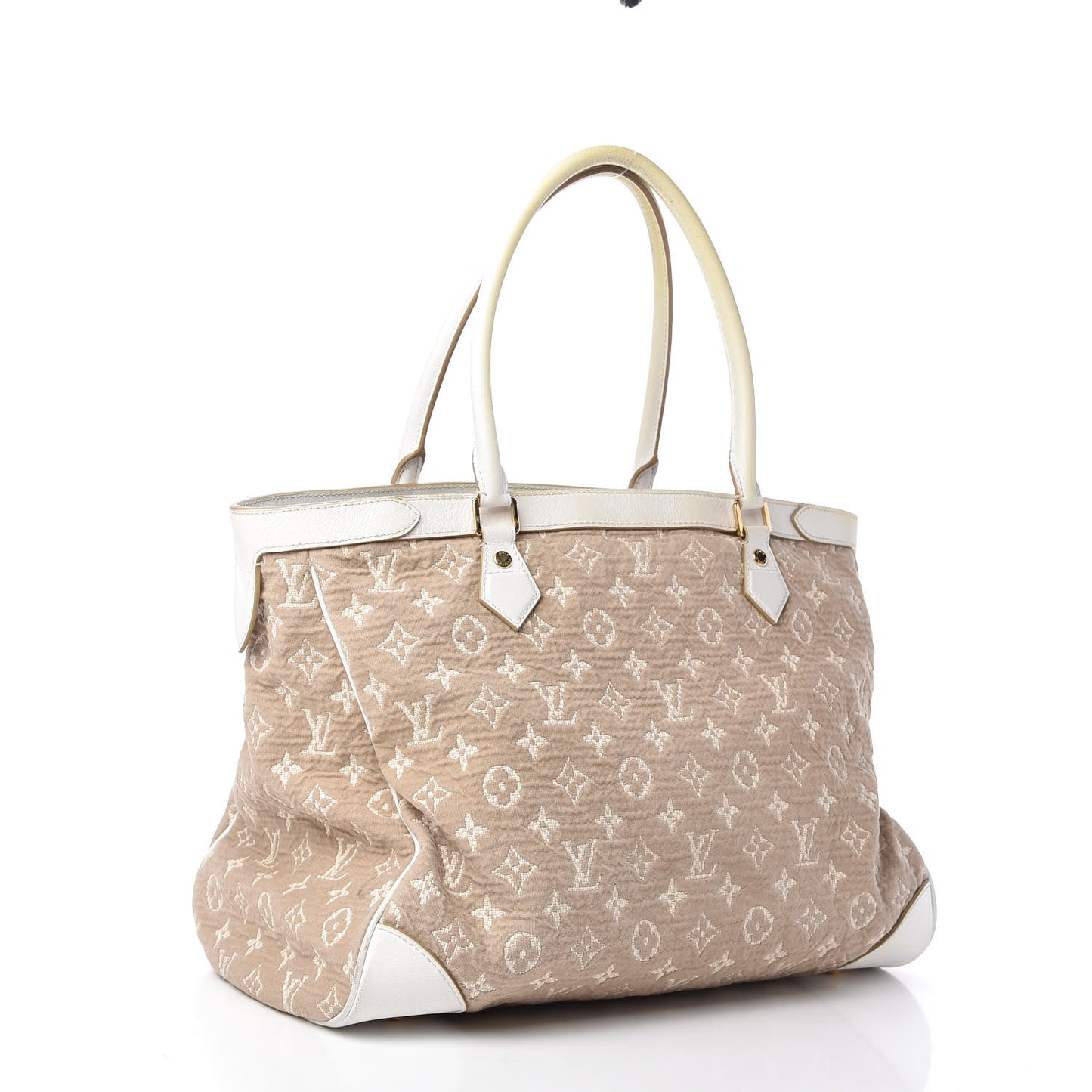 Monogram Sabbia Cabas GM White
