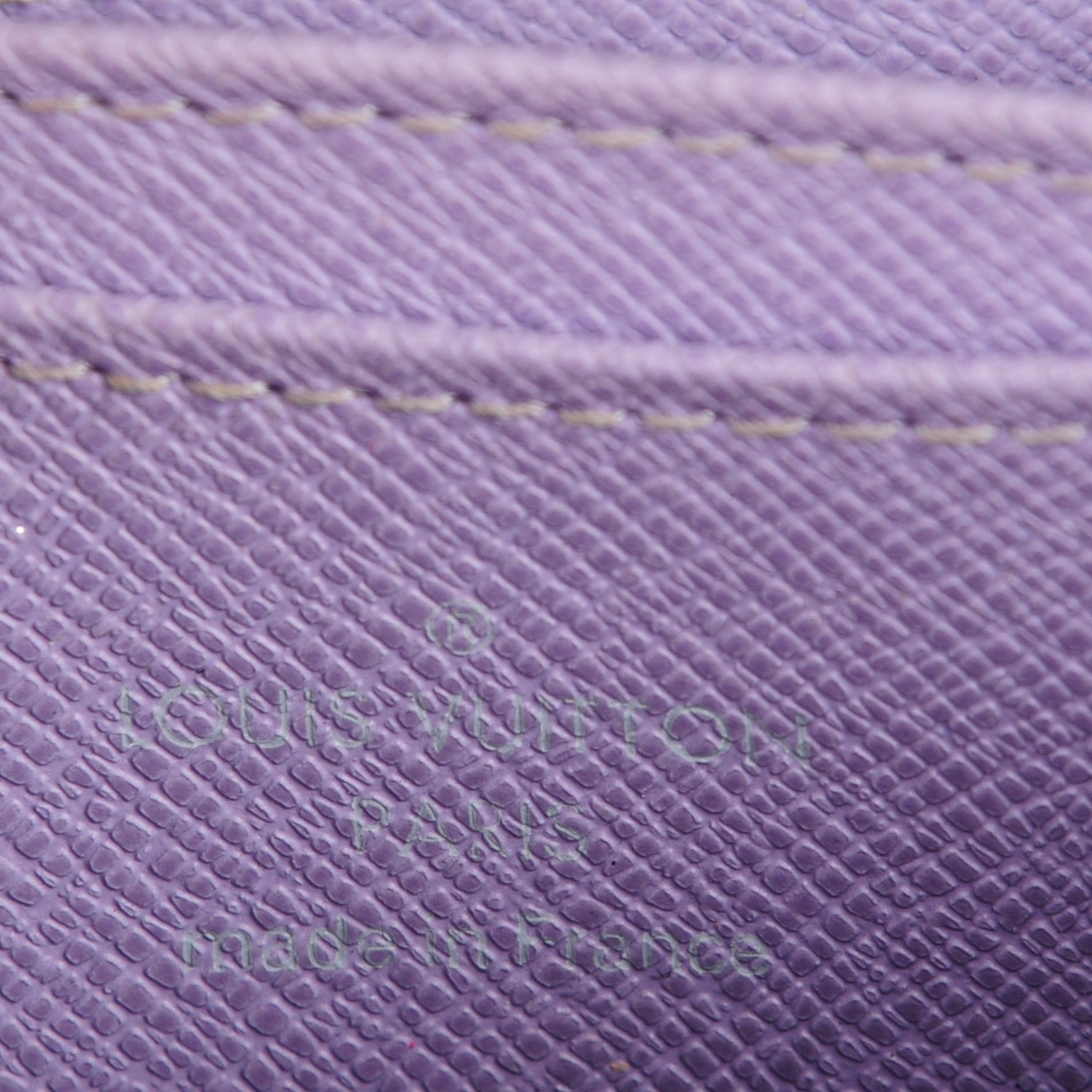 Louis Vuitton Monogram Multicolor Zippy Coin Purse Black Violet 6 of 7