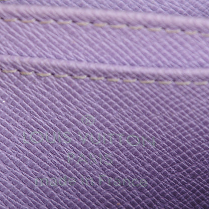Louis Vuitton Monogram Multicolor Zippy Coin Purse Black Violet 6 of 7