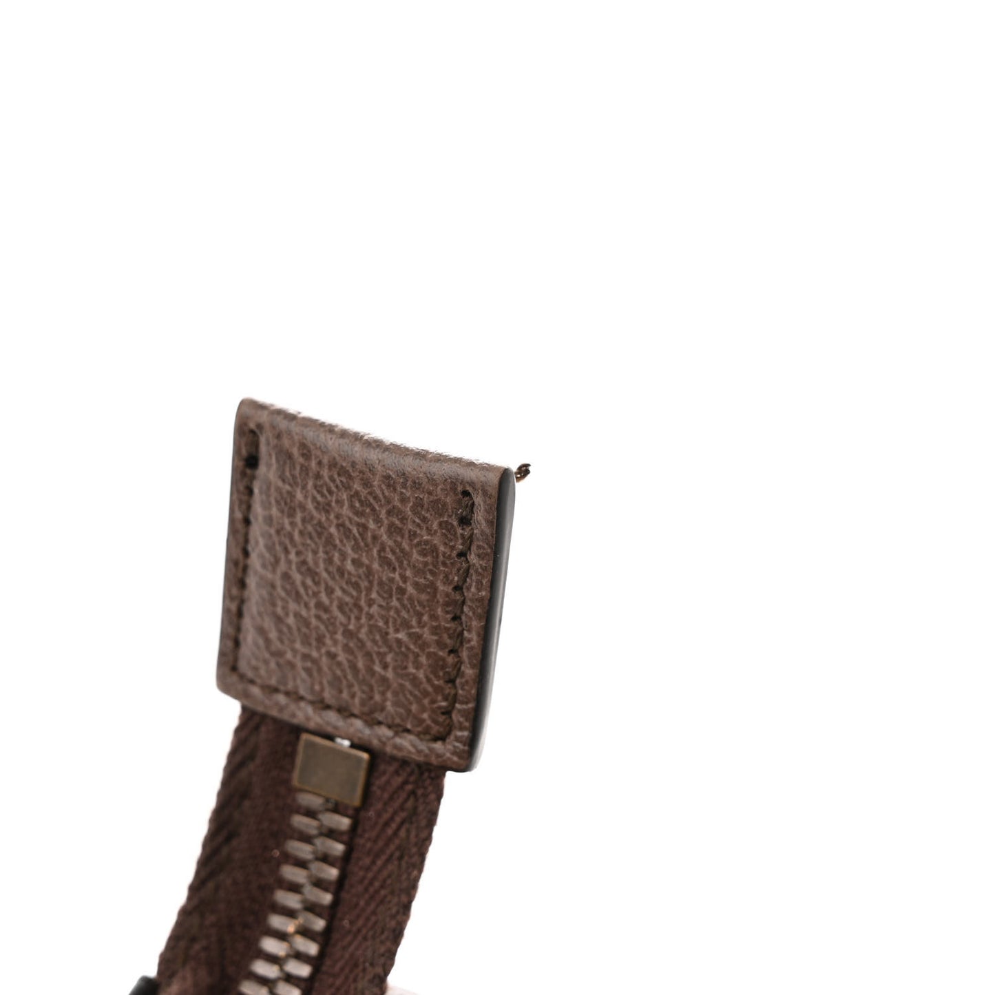 GG Supreme Monogram Web Small Ophidia Half Moon Hobo Brown