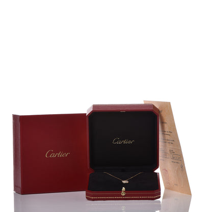 Cartier 18K Yellow Gold Diamond Mother of Pearl XS Amulette de Cartier Pendant Necklace 7 of 7