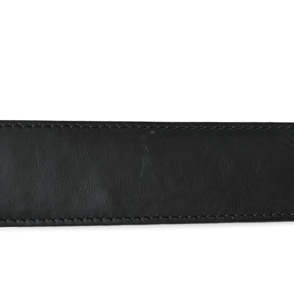 Louis Vuitton Monogram Eclipse Taigarama 40mm LV Initiales Reversible Belt 90 36 Black 7 of 8