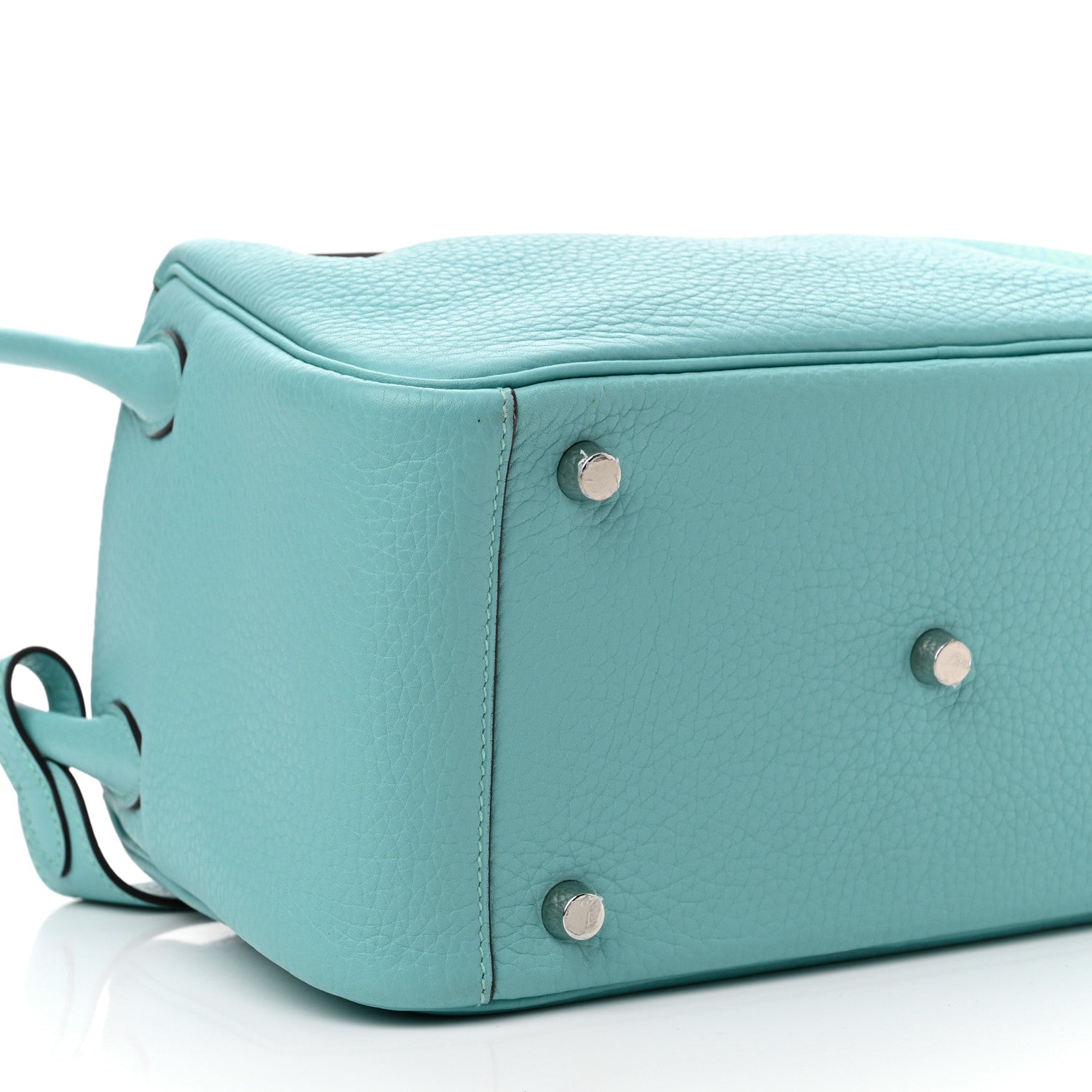 Hermes Taurillon Clemence Lindy 26 Bleu Atoll 9 of 10