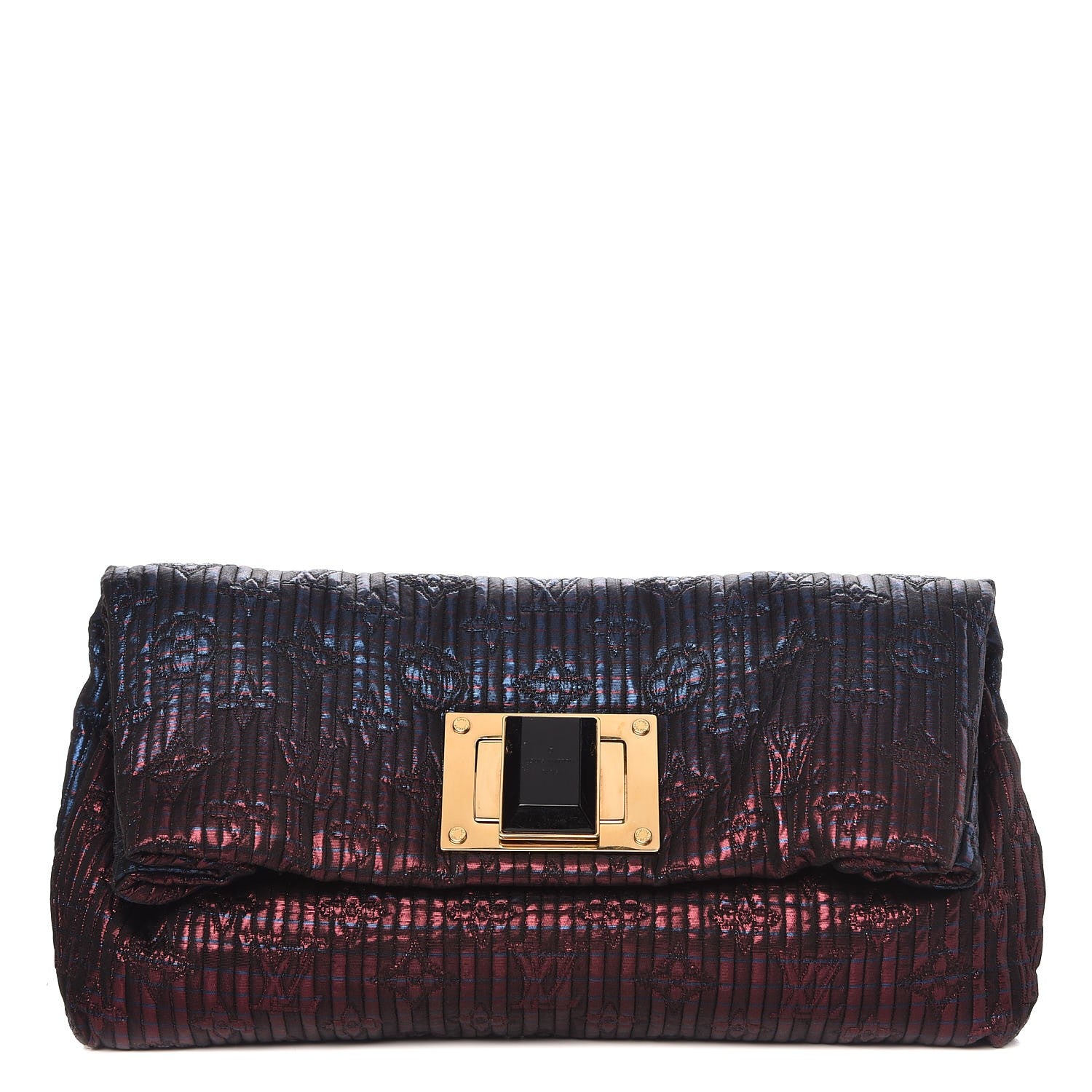 Louis Vuitton Jacquard Quilted Monogram Altair Clutch Marine 1 of 7