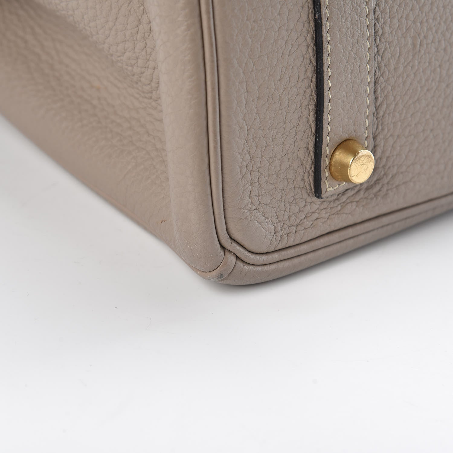 Hermes Taurillon Clemence Birkin 35 Gris Tourterelle 44 of 48