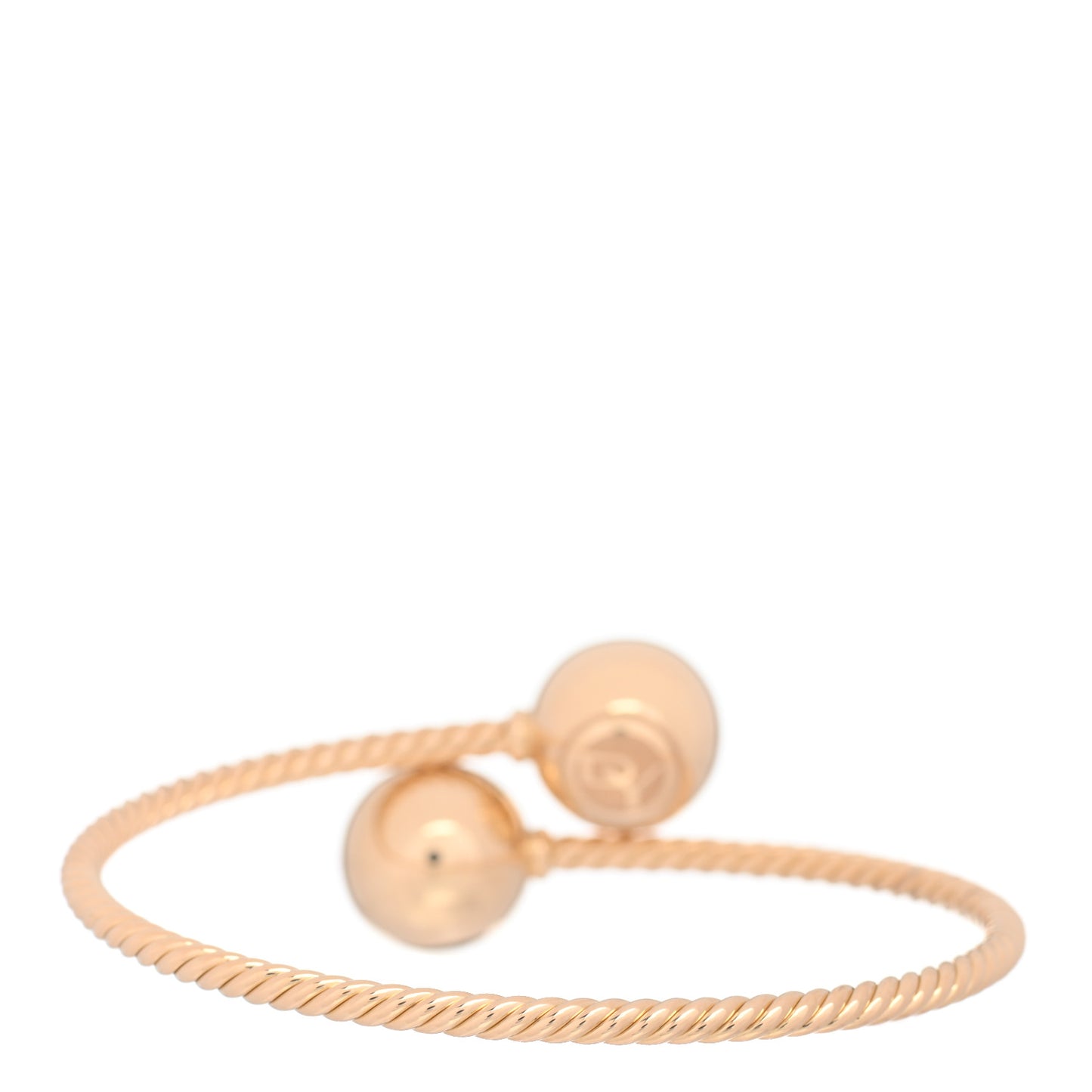 18K Yellow Gold 14mm Solari Bypass Bracelet
