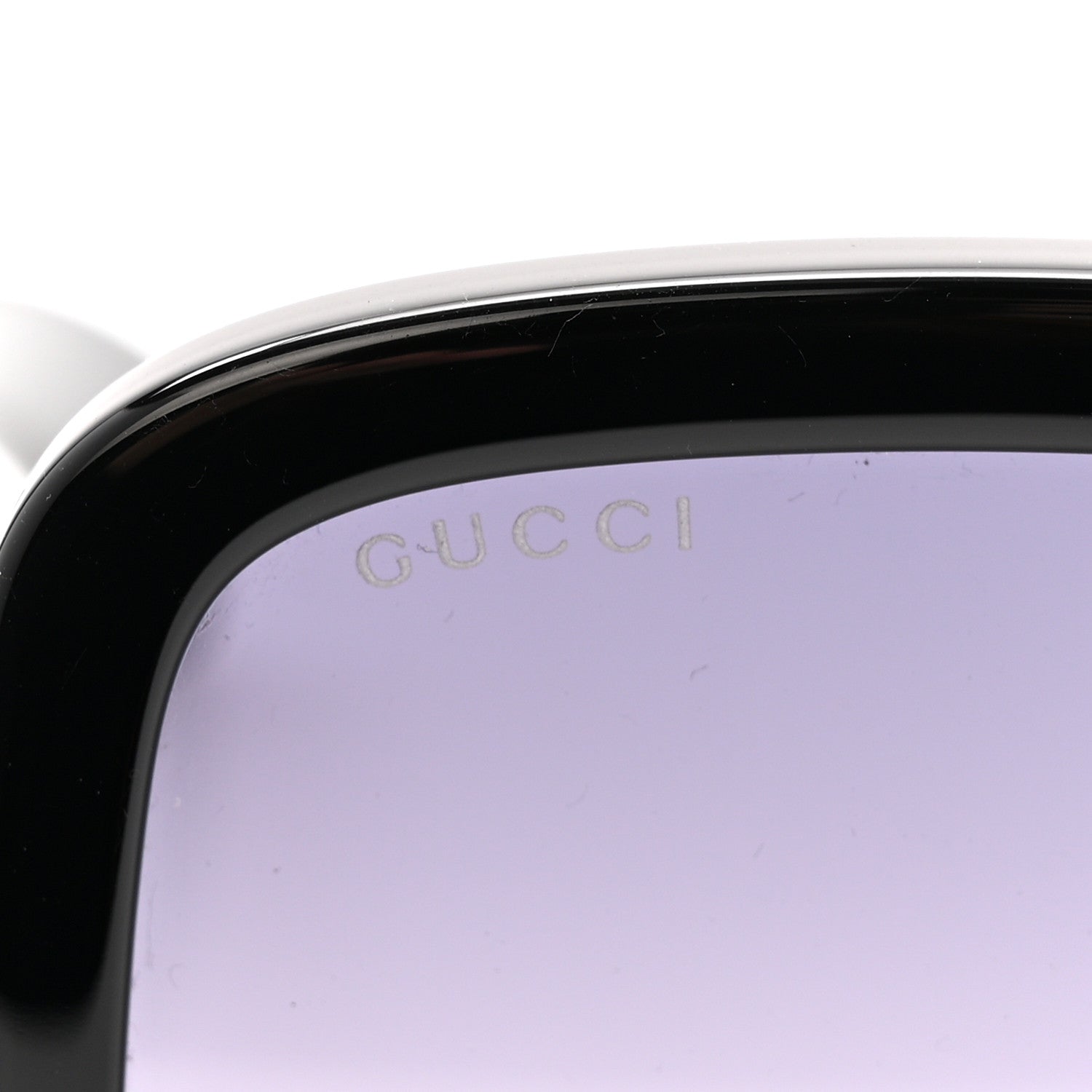 Gucci Acetate Rectangle Frame Sunglasses GG1326S Black 7 of 8