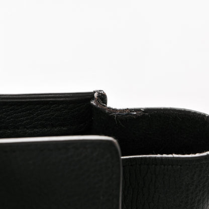 Celine Drummed Calfskin Nano Luggage Black 8 of 8