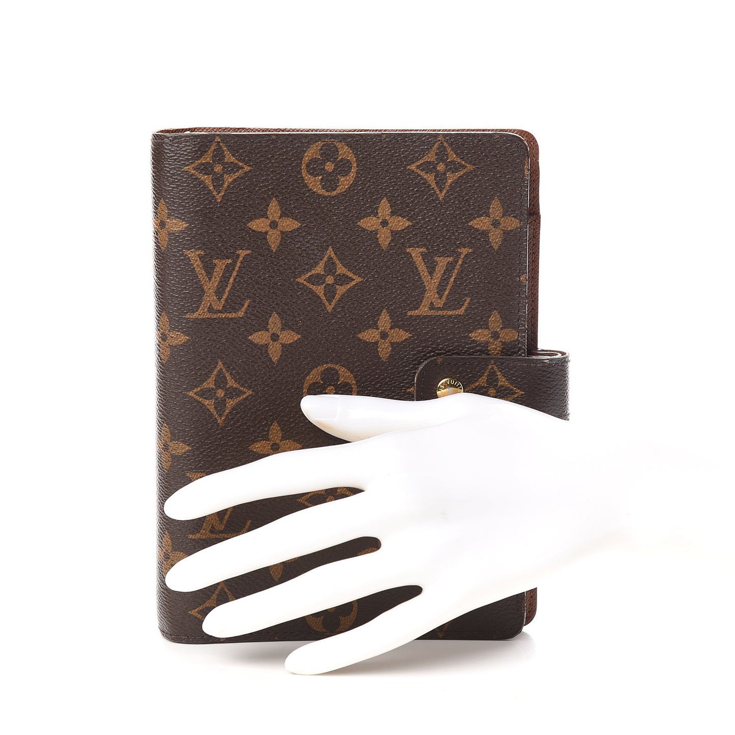 Monogram Medium Ring Agenda Cover