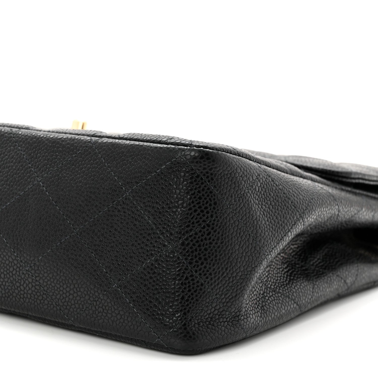 Chanel Caviar Jumbo Single Flap Black 10 of 10