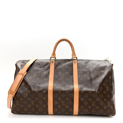 Louis Vuitton Monogram Keepall Bandouliere 55 1 of 10