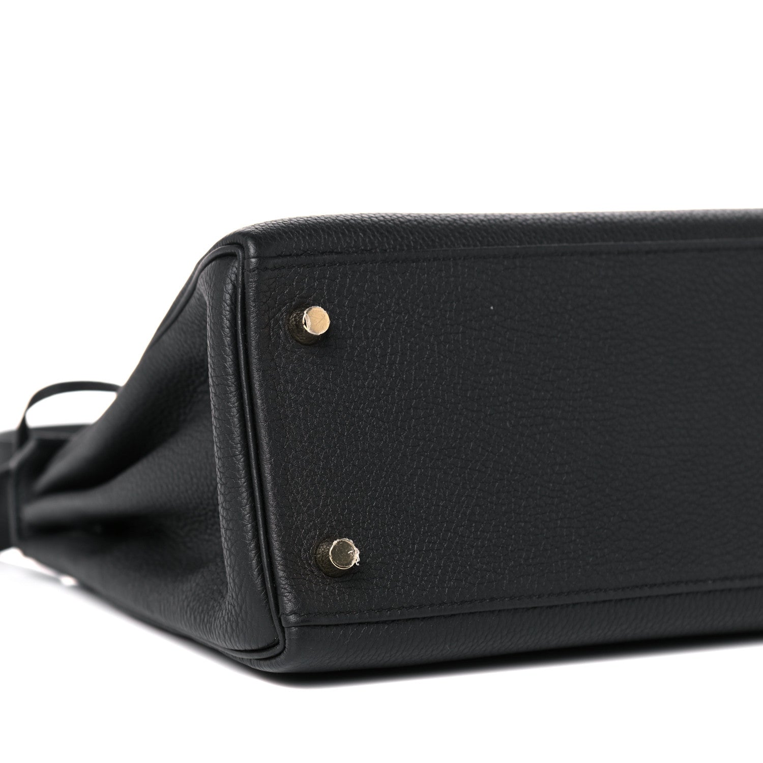 Hermes Togo Kelly Retourne 28 Black 8 of 10