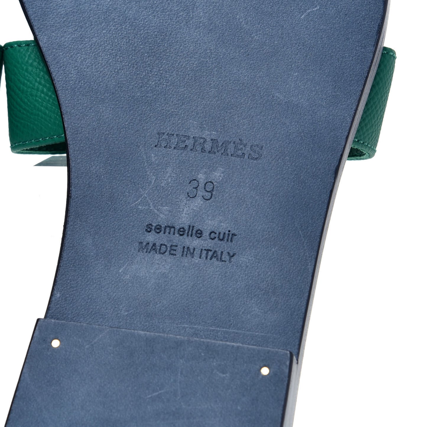 Epsom Oran Sandals 39 Malachite