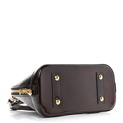 Louis Vuitton Vernis Alma BB Amarante 4 of 9