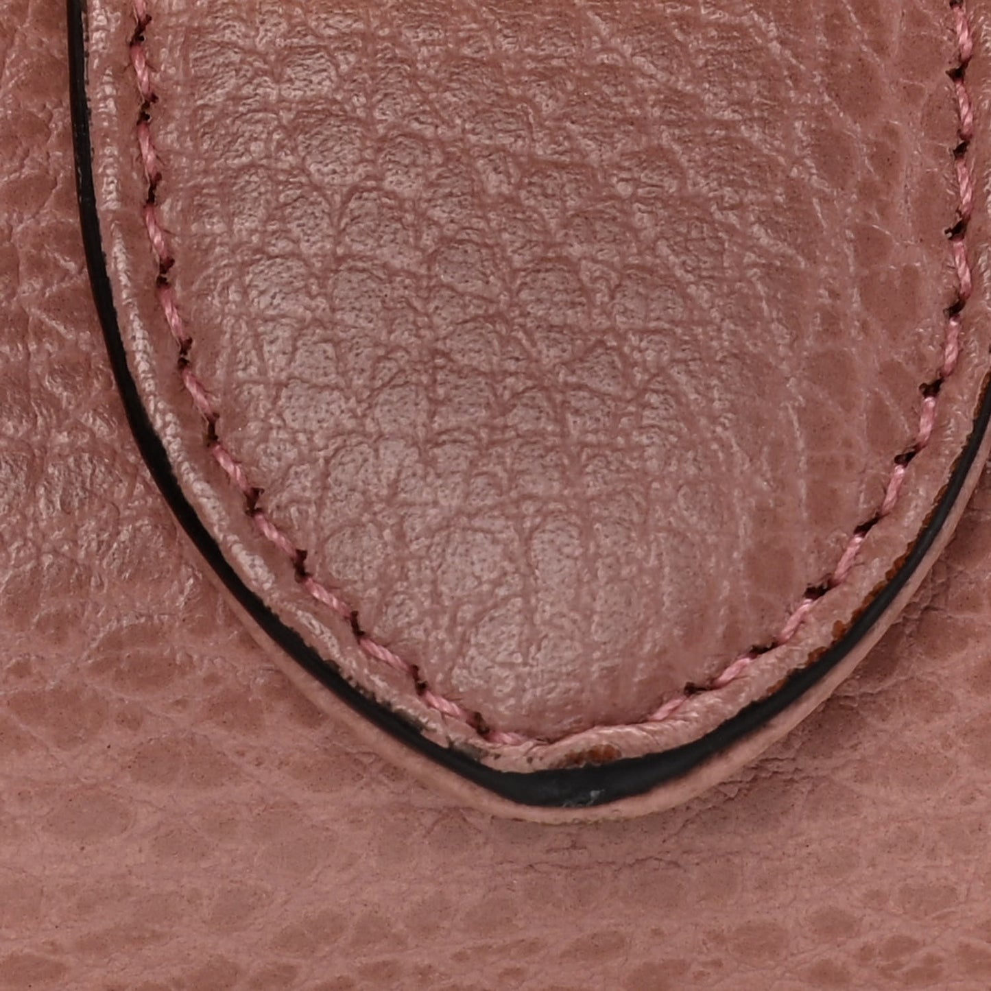 Dollar Calfskin Interlocking G Top Handle Shoulder Bag Soft Pink