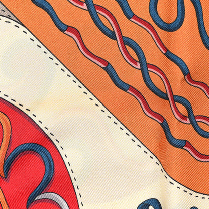 Hermes Silk Festival des Amazones Maxi Twilly 7 of 8