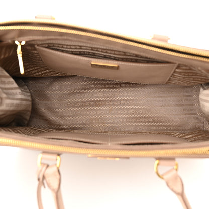 Prada Saffiano Lux Large Galleria Double Zip Tote Cammeo 5 of 11