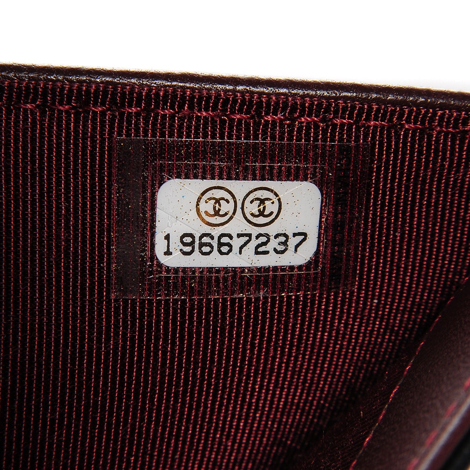 Chanel Lambskin Quilted Large Flap Wallet Black 7 of 8