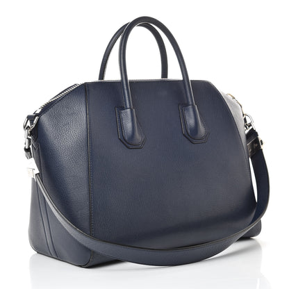 Givenchy Sugar Goatskin Medium Antigona Deep Blue 3 of 18