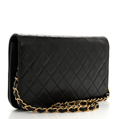 Chanel Lambskin Quilted Small Single Flap Black 3 of 11