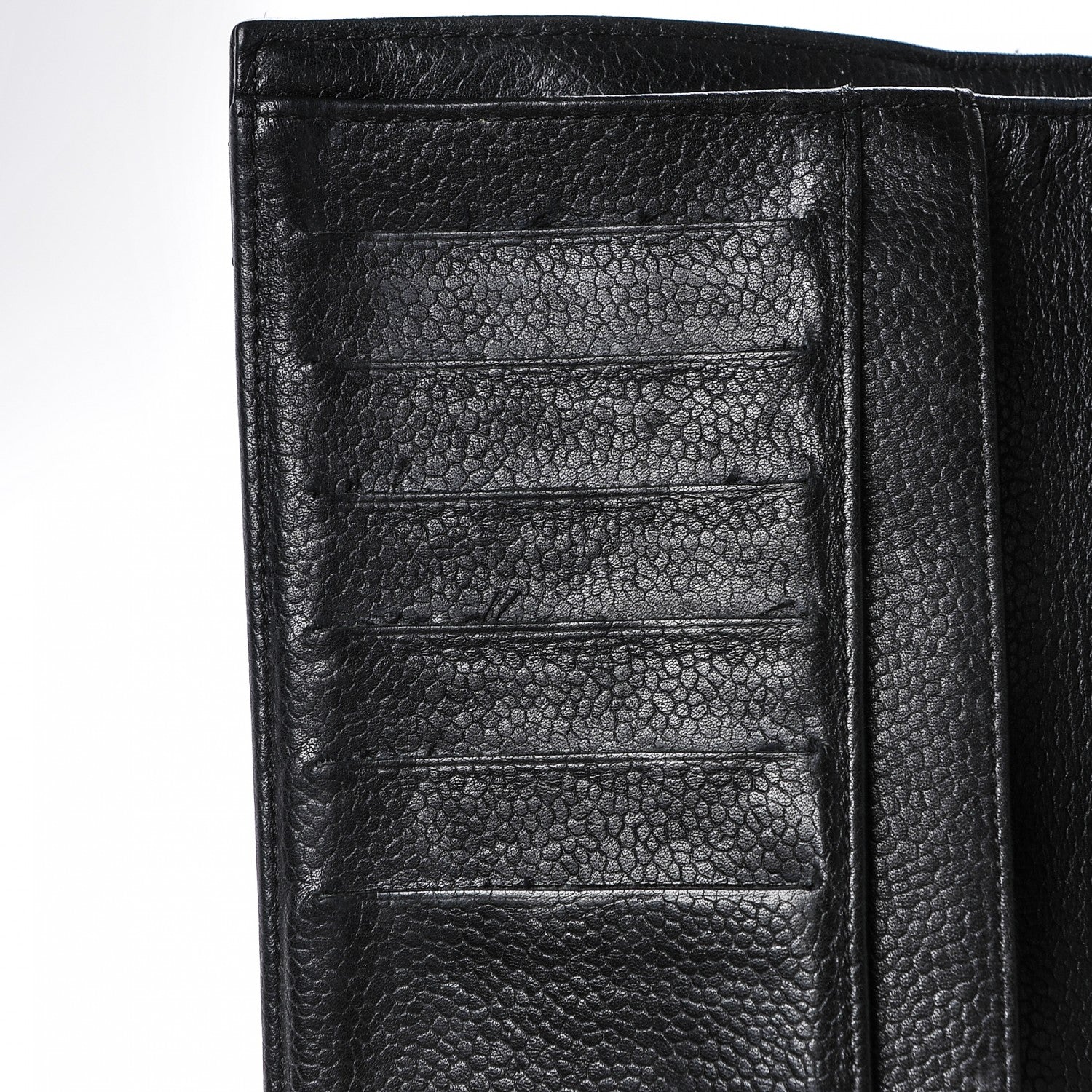 Chanel Caviar Quilted Large Flap Wallet Black 11 of 11