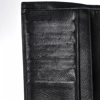 Chanel Caviar Quilted Large Flap Wallet Black 11 of 11