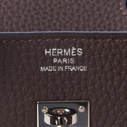 Hermes Togo Birkin 25 Chocolate 22 of 32