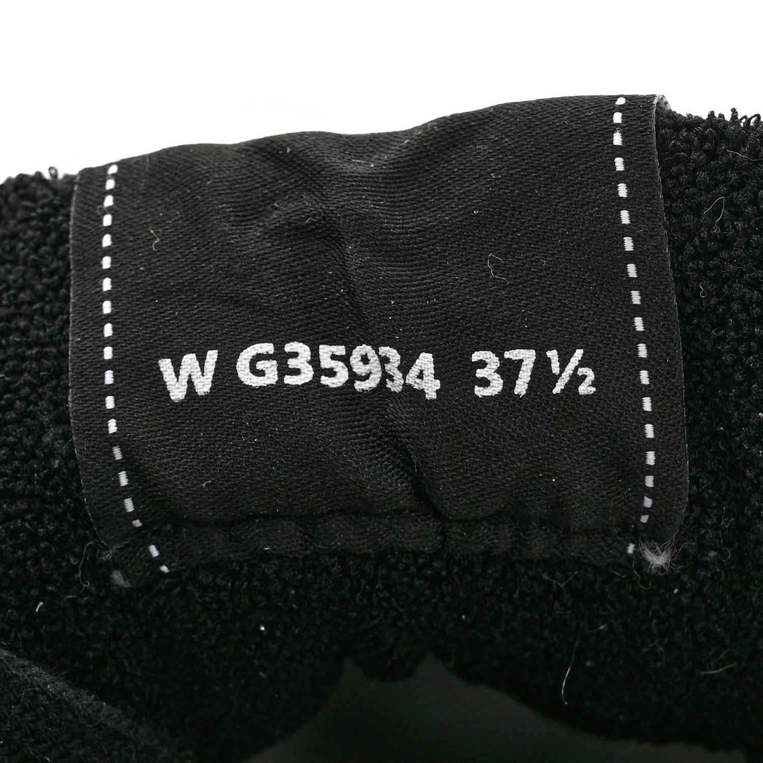 Chanel Calfskin Womens Logo Sneakers 37.5 White Black 6 of 11